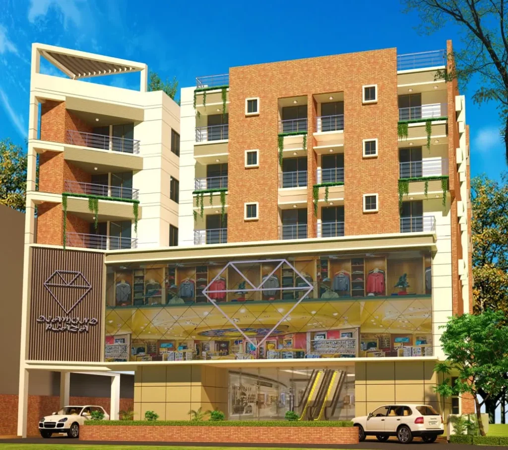 Mixed-use building design in Bangladesh
